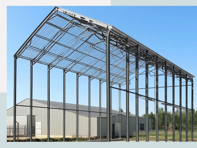 Прямо стенные ангары от СтальСтрой-Бла по цене 610 руб.