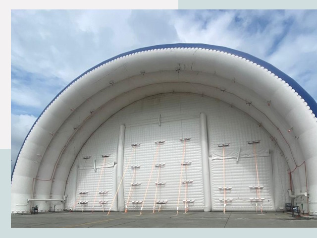 Пневмокаркасные ангары от СтальСтрой-Бла по цене от 610 руб.