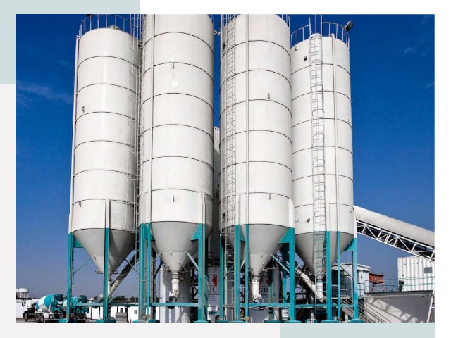 Строительство цементных силосов в Балашове