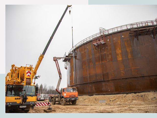 Монтаж резервуаров в Балашове от 610 руб. за м³