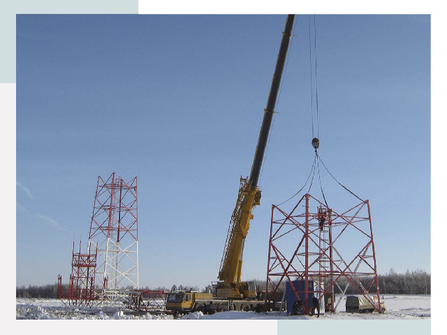 Монтаж вышек связи в Балашове