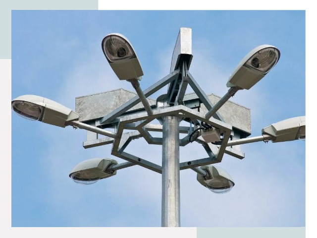 Монтаж осветительных мачт в Балашове