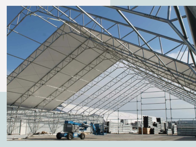 Каркасно-тентовые сооружения от СтальСтрой-Бла по цене 610 руб.