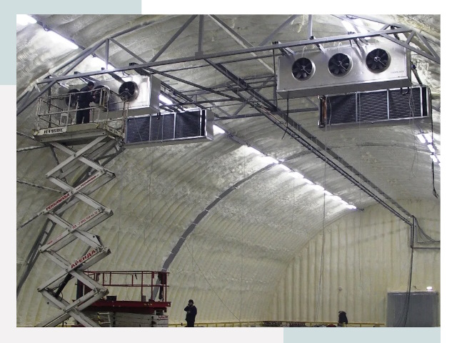 Оснащение ангаров в Балашове