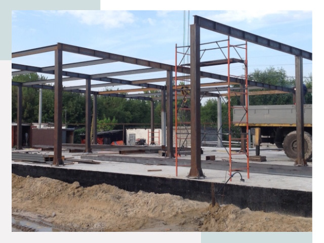 Фундамент для ангаров в Балашове