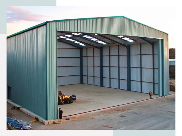 Строительство ангаров в Балашове